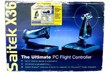 Saitek X36 1997 ""The Ultimate PC Flight Controller"" con interfaz Windows 95 segunda mano  Embacar hacia Argentina