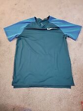 NIKE Pro Elite Jersey Shirt Large Men Green Blue Track & Field Made In USA 2022 for sale  Shipping to South Africa