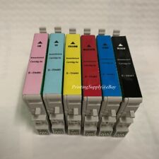 6PK Tinta Para Epson 48 T0481-T0486 Stylus Photo R200 R220 R300 RX500 RX600 RX620 comprar usado  Enviando para Brazil