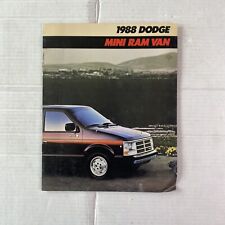 1988 dodge mini for sale  Lexington