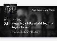 Metallica m72 tour gebraucht kaufen  Billigheim-Ingenh., Birkwlr., Eschbach