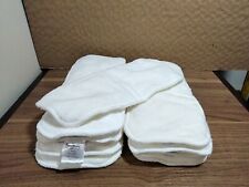 Used, FuzziBunz Cloth Microfiber Insert for Diapers Set Of 10 Small White for sale  Shipping to South Africa