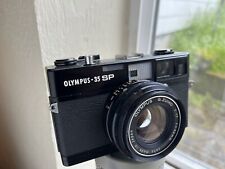 Olympus 35 SP Film Camera- Black- rangefinder Body condition is Mint *read for sale  Shipping to South Africa