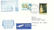 Österreich,USA,FFC,Sonderflugpostbrief INTERPEX 89, UNO/Wien-New York,9.3.1989 comprar usado  Enviando para Brazil