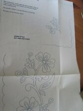 Flower embroidery iron for sale  WIGTON
