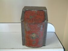 painted tin tea storage bin for sale  Burt