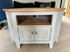 grey painted tv unit for sale  GODALMING