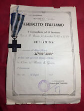 Diploma con medaglia usato  Fontegreca
