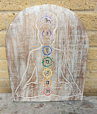 Wooden buddha chakras for sale  SOUTHAMPTON