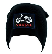 Vespa black beanie for sale  Portland