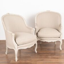 Pair gustavian white for sale  Round Top