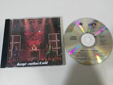 ACCEPT Restless & Wild Udo CD 1982 - 1992 edição espanhola 10 faixas Am comprar usado  Enviando para Brazil