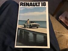Renault brochure ref for sale  NOTTINGHAM