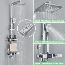 Chrome thermostatic shower for sale  Shipping to Ireland