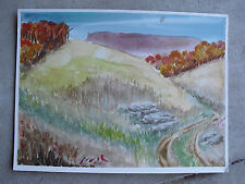 Original watercolor painting for sale  Thorndale