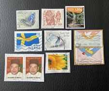 Lot timbres pays d'occasion  Clouange