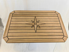 Boat rectangular teak for sale  Shipping to Ireland