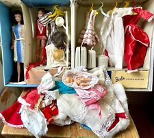 Lote de roupas vintage Barbie bonecas Midge e Skipper com bagagem de mão comprar usado  Enviando para Brazil