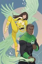 Quadrinhos DC Justice League Power Rangers #1 (Green Lantern Yellow Ranger Var) comprar usado  Enviando para Brazil