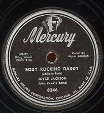 HEAR - Raro R&B 78 - Joyce Jackson - Body Rocking Daddy - Mercury Records # 8246 comprar usado  Enviando para Brazil