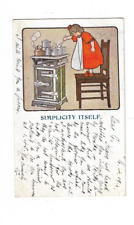 Advertising, Wright's "Eureka" Gas Cookers, Hastings And St Leonards, Postcard., usado segunda mano  Embacar hacia Argentina