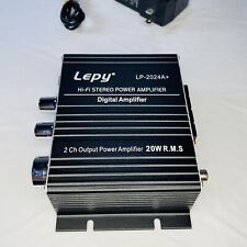Amplificador digital LEPY LP-2024A+ Plus Hi-fi potência estéreo saída prata e preto comprar usado  Enviando para Brazil