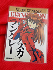 Tarjeta coleccionable premium Evangelion UCC 1998 Asuka Langley Pi3 Bandai Reino Unido 🚚 Anime segunda mano  Embacar hacia Argentina