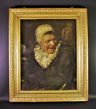 Johannes SCHEUERMANN (1875-1961) by Frans Hals - MALLE BABBE - magnificent frame for sale  Shipping to South Africa