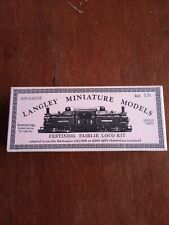 Langley miniature models for sale  COWES