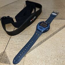 Polar Digital Watch 42mm Electro OY A3 Blue w/ Heart Rate Strap Monitor HRM, used for sale  Shipping to South Africa