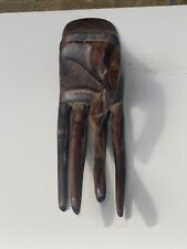 Wooden carved hand for sale  LONDON