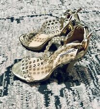 Shalimar shoes gold for sale  BOURNEMOUTH