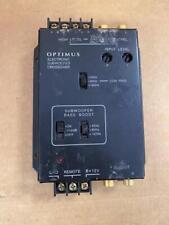 Optimus electronic subwoofer for sale  Honolulu