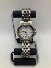 Used, Luger Steel Woman 30mm Watch Silver Tone WR50m Date XL4011 - Runs for sale  Shipping to South Africa