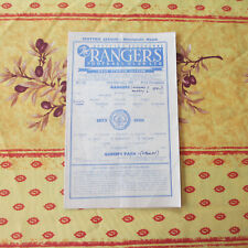 Rangers queen park for sale  Shipping to Ireland