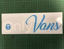 Vans sticker fans for sale  EXETER