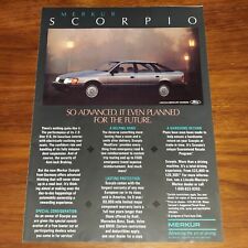 Merkur scorpio magazine for sale  Salt Lake City