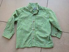 Trachtenhemd 104 grün gebraucht kaufen  Allershausen