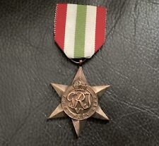 Medalla de Estrella Italia Segunda Guerra Mundial original segunda mano  Embacar hacia Mexico