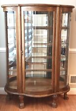 Oak curved glass for sale  Gainesville