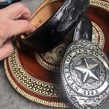 Texas silver buckle for sale  UK