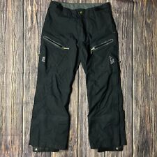 Pantalones de esquí Mountain Hardwear Dry Q Elite impermeables con caparazón de lluvia negros grandes para hombre segunda mano  Embacar hacia Argentina