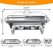 chafing dishes for sale  Shipping to Ireland