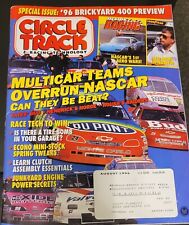 Magazyn Circle Track sierpień 1996 Multicar Team Takeover, Brickyard 400 Podgląd na sprzedaż  Wysyłka do Poland
