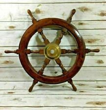Brass wooden nautical for sale  Jamaica