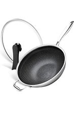 Honeycomb wok pan for sale  Reseda