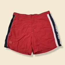 Sergio Taccini Trimaran Crew Red Summer Swim Shorts Size Mens Small, used for sale  Shipping to South Africa