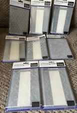 Couture Creations 5x7 Assorted Embossing Folders Inc Tied Together for sale  Shipping to South Africa