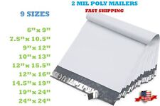Bolsa de transporte Poly Mailers 5x7 6x9 9x12 10x13 7,5x10,5 12x15,5 14,5x19 19x24 comprar usado  Enviando para Brazil