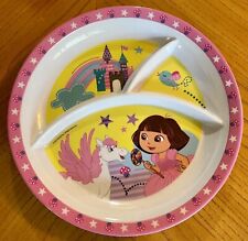 Usado, Viacom Kcare Dora The Explorer 2013 y pony melamina placa dividida 3 partes TW segunda mano  Embacar hacia Argentina